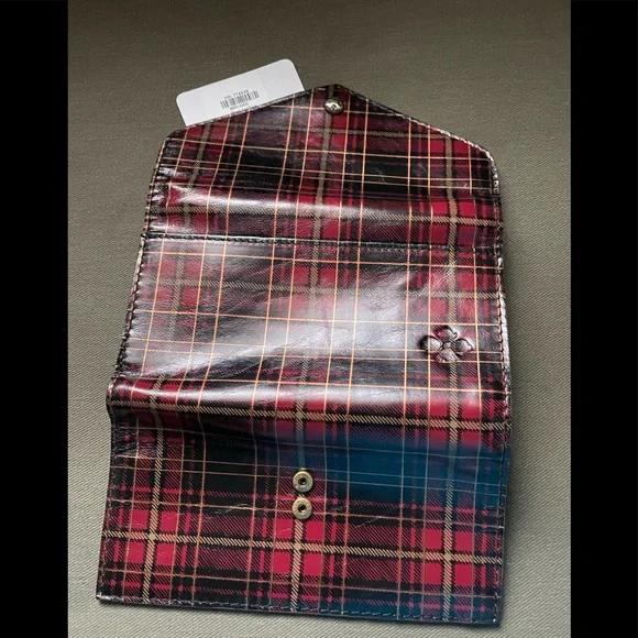 PATRICIA NASH Cori Envelope Wallet PLAID TARTAN - Picture 3 of 8